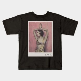 Rosa Rolanda Vintage Shadowland magazine cover Kids T-Shirt